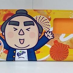 ファンタオレンジ＆朝青龍コラボ　缶ケース
