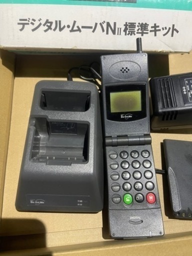 取引中です。Docomo デジタル mova N レアNTT DoCoMo ドコモ デジタルムーバ N Ⅱ 標準キット　ジャンク品