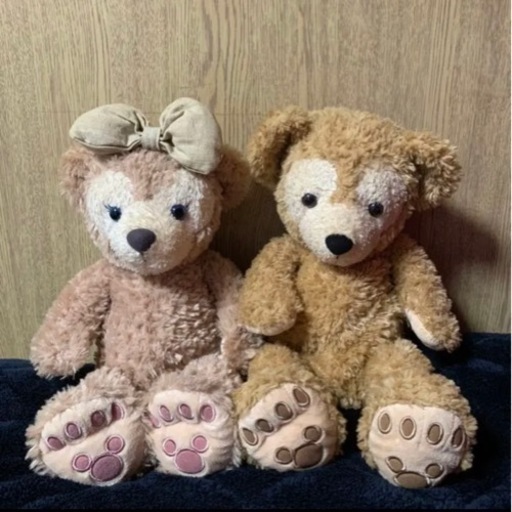 楽天市場】ダッフィーシェリーメイSサイズぬいぐるみペアセット