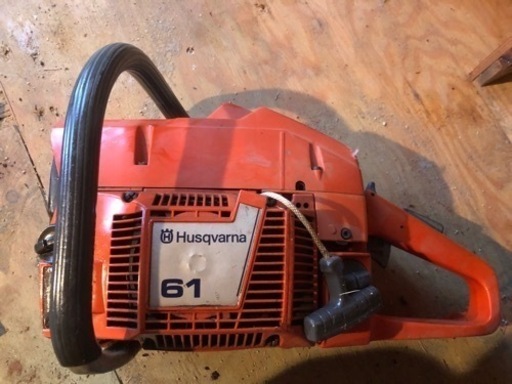 ハスクバーナ　チェンソー　 61 の中古ジャンク機
