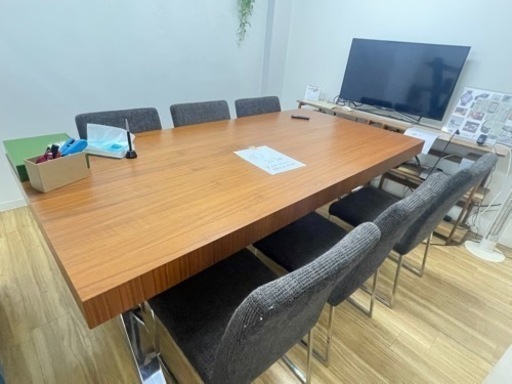 6人がけテーブル(値下げしました)