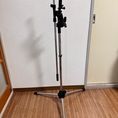マイクスタンド　スマホクランプアーム付き