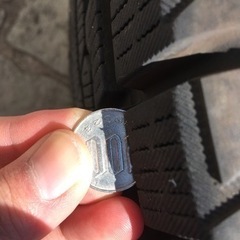 スタッドレスタイヤ　アルミ付　225/65R17  2018年製　ハリアー の画像