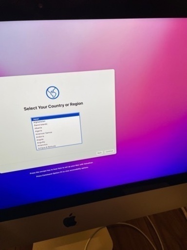 2017 iMac + キーボード+マジックトラックパッド