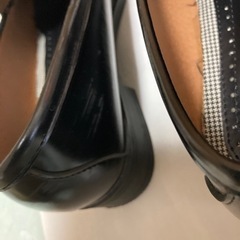 レディース ローファー 23.0cm 靴　黒 クロッシーの画像