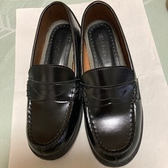 レディース ローファー 23.0cm 靴　黒 クロッシー