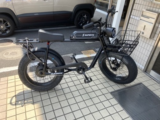 super73jpモデル かご付き