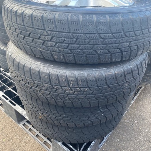 冬タイヤ　ホイール付き　145/80R13