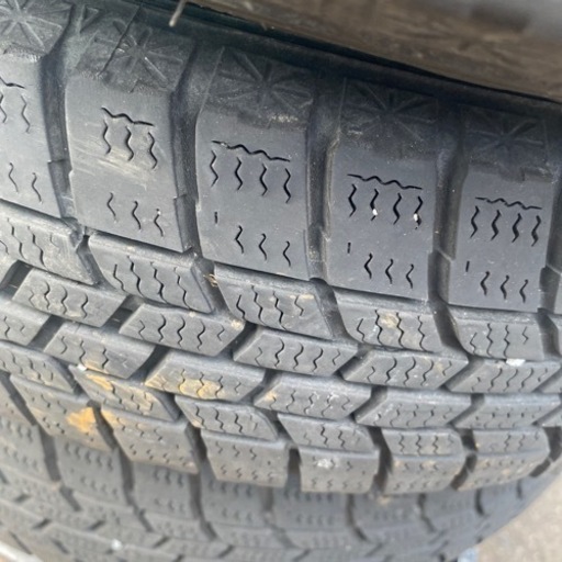 冬タイヤ　ホイール付き　145/80R13