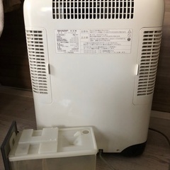シャープ　プラズマクラスター　温風機能ありの画像