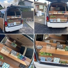 キッチンカー  車検R6.10/26 サンバー　移動販売車の画像