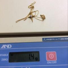 K18 ダイヤモンド クロスネックレスです。
小キズあります。
重量 1.4g
長さ 約40cm
K18    0.098clの画像