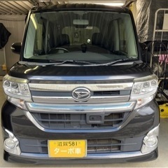 【個人】タントカスタムRS SAターボ(黒)車庫保管(即日渡し可‼️)