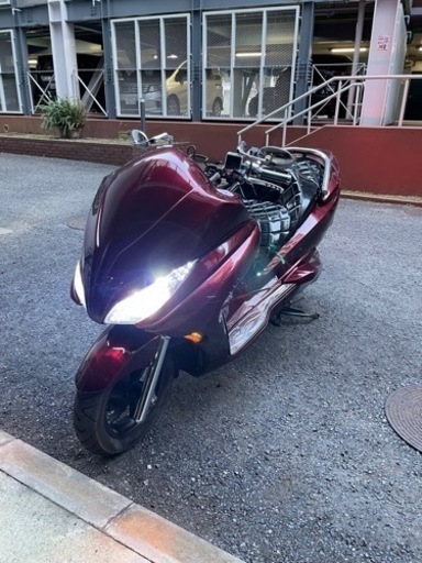 【HONDA フォルツァ】MF10 ワインレッドカスタム　極上　セル一発補償付き