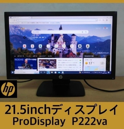 HP 21.5インチワイドLED液晶ディスプレイ ProDisplay P222va