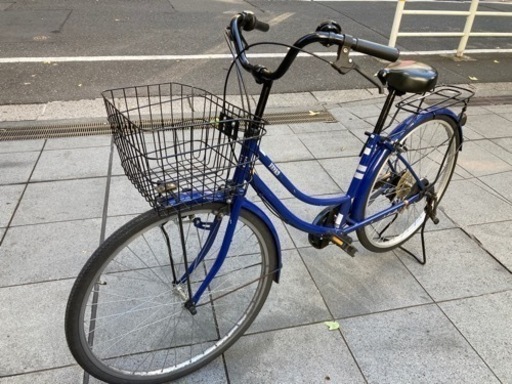 26インチ自転車【6段切り替え付き】