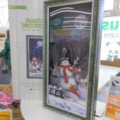 ★ジモティ割あり★  クリスマス　ハングウォールスノーマン  H...