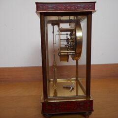 アンティーク　手巻き　置時計の画像