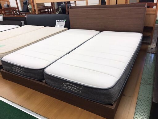 【愛品館八千代店】ニトリ　クイーンベッド　Nスリープハード02-VB