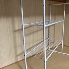 ニトリ　押入れ収納ラックの画像