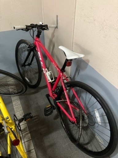 【取りに来れる方限定】FUJI フジ パレット クロスバイク ピンク