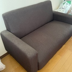 【急募】12/26までに引き渡し　ほぼ未使用ソファの画像