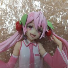 Furyu　JAIAプライズ　ぬーどるストッパーフィギュア　桜ミク　/　初音ミクの画像