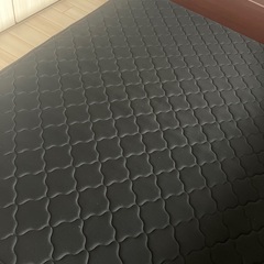 値下げ！最終価格！ダブルベッドマット付きの画像