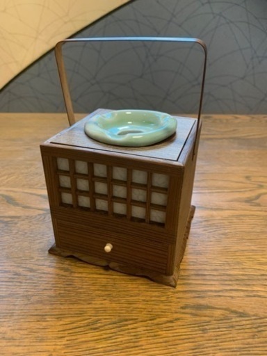昭和レトロな引き出し付き灰皿