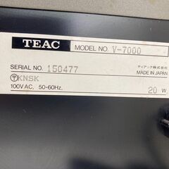 【🔥オーディオ高価買取🔥】TEAC カセットデッキ 【リサイクルモールみっけ柏大山台店】の画像
