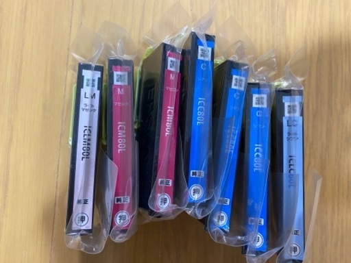 EPSON プリンター 80L インクセット