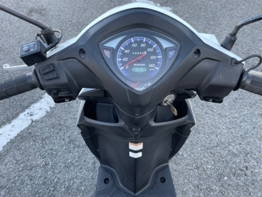 11万！ SUZUKI スズキ アドレス110 CE47A 実動確認済 書付 24943km