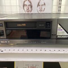 【🔥オーディオ買取強化中🔥】SONY　ビデオカセットレコーダー 【リサイクルモールみっけ柏大山台店】