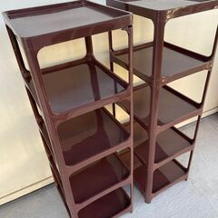値下げ！シューズラック　使用期間が短いのできれいです。2個で700円
