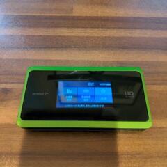 【UQ WiMAX】2021年製ポケットWi-Fiルーター