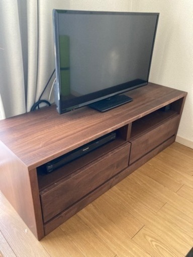 テレビ台　木製　美品　幅120cm 高さ40cm 奥行き40cm