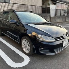 低燃費【VW ゴルフ ヴァリアント】ワンオーナー ディーラー整備記録