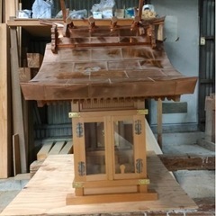 神棚、神様社、さやたて宮、10年以上在庫未使用