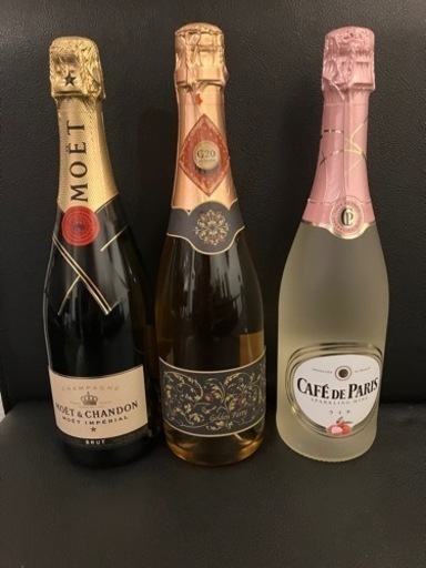 シャンパン3本