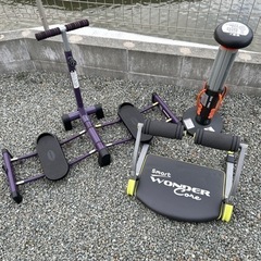 【取引完了】トレーニング機器3種