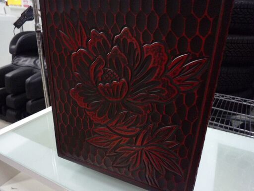 鎌倉彫 ミニドレッサー ミニ鏡台 引出付き 横幅 約27cm 中古 札幌市東区 新道東店