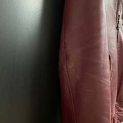 お話中)ジャケット シープレザーの画像