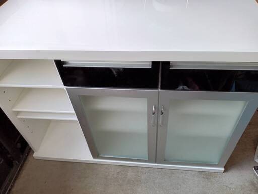 ニトリ NITORI バーカウンター(パース2 セール中 120) ホワイト 幅120