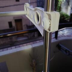 【取引中】物干しラック ベランダ設置タイプ お譲りしますの画像