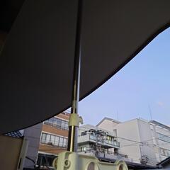 【取引中】物干しラック ベランダ設置タイプ お譲りしますの画像