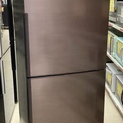 SHARP/シャープ 2ドア冷蔵庫 280L SJ-PD28F-T 2020年製 ブラウン【ユーズドユーズ名古屋天白店】J2286