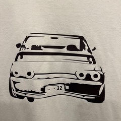 オリジナルシャツ　GTR  白　長袖　2XLの画像