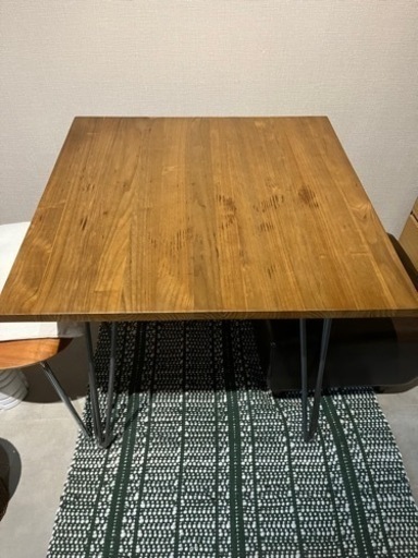 ダイニングテーブル80×80cm