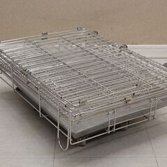 犬 猫 ゲージ ステンレス 304 ペットゲージ ⑤ (E1383sxY)