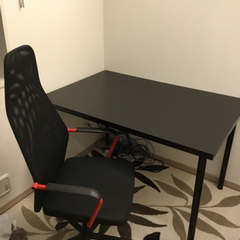 ★美品！　IKEAデスク&ゲーミングチェア